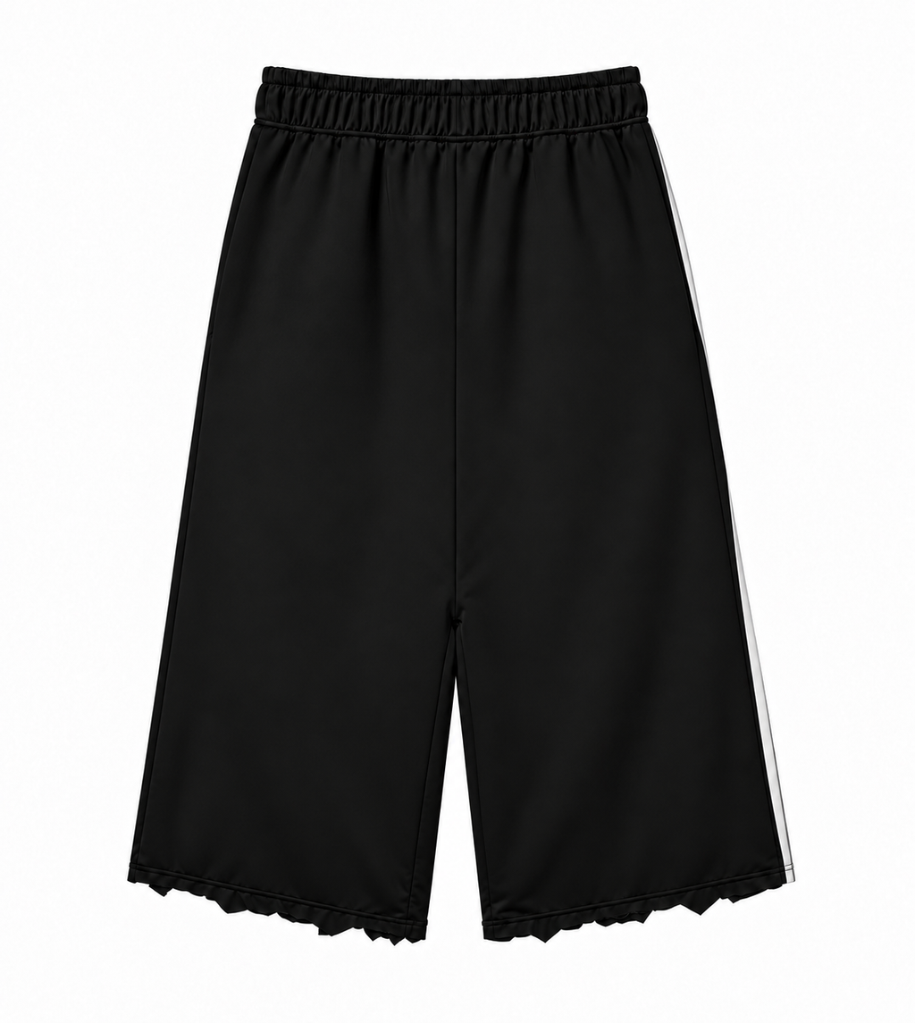 Generated rear design mockup of TGT cropped sweats