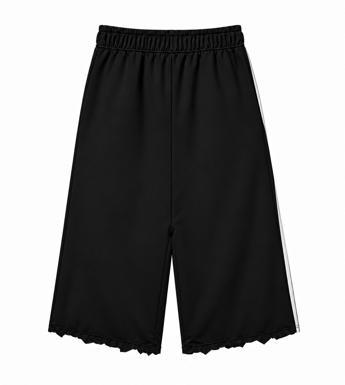 Generated rear design mockup of TGT cropped sweats
